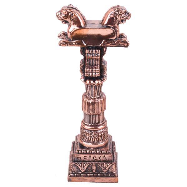 مجسمه گالری آسیمن طرح ستون شیر مدل 00-30 ارتفاع 19 سانتیمتر