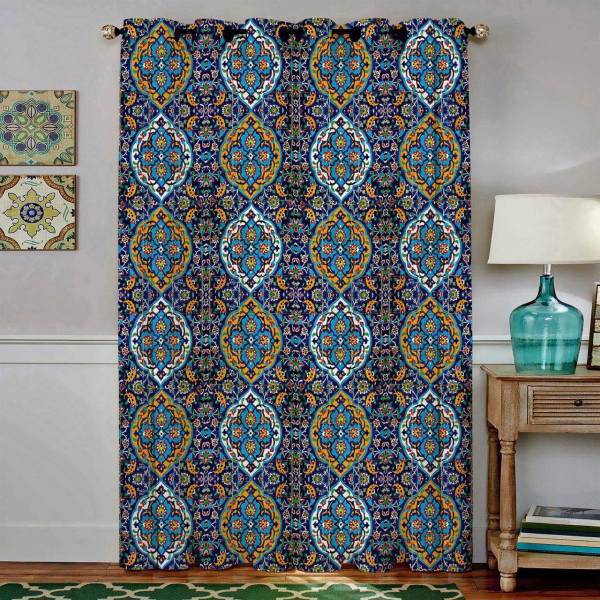 پرده مخمل رنس مدل C4-50016 ارتفاع 190 سانتی متر، Rence C4-50016 Curtain 190 cm