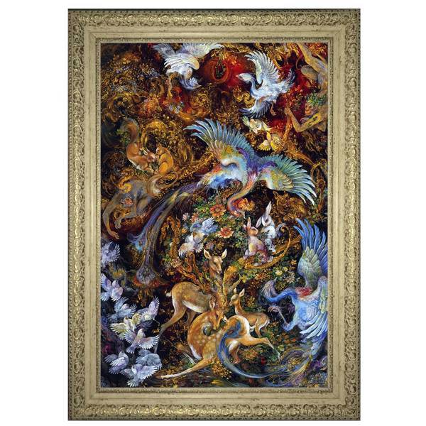 تابلو گالری هنری پیکاسو طرح مینیاتور کد 0130