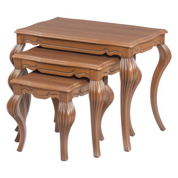 میز عسلی سهیل کد 0064GRR مجموعه سه عددی، Soheil 0064GRR Side Table 3 pcs