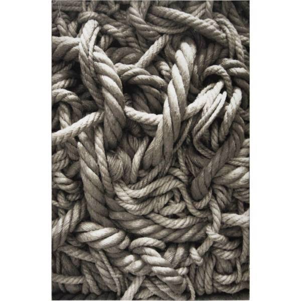 فرش ماشینی ترک پیر گاردیین طرح طناب کد 2804B