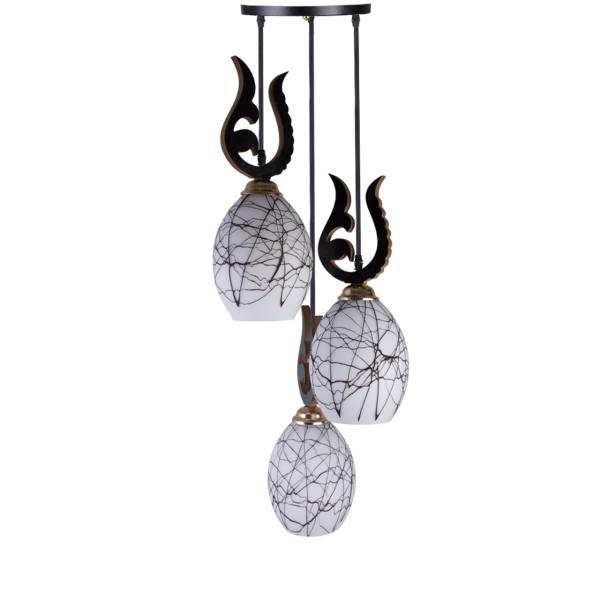 چراغ آویز نجم 3 شعله کد 4201، Najm 4201 Three Flames Hanging Lamp