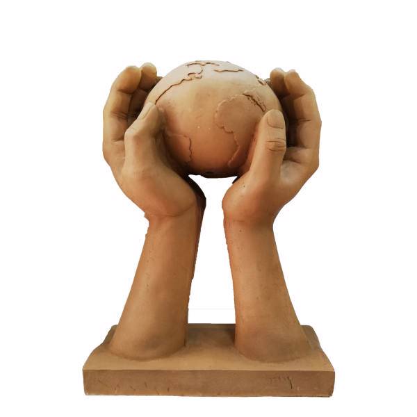 مجسمه ریما کالا طرح کره زمین