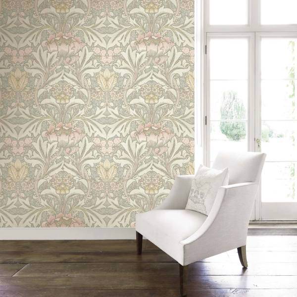 کاغذ دیواری والکویست آلبوم بالمورال مدل BM60101، Wallquest BM60101 Balmoral Album Wallpaper