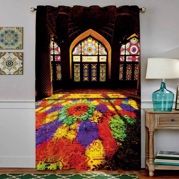 پرده مخمل رنس مدل C4-50024 ارتفاع 190 سانتی متر، Rence C4-50024 Curtain 190 cm