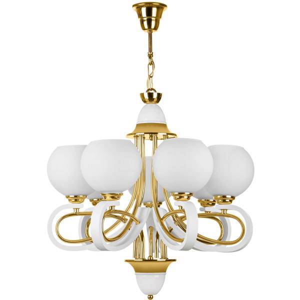 لوستر چشمه نور7 شعله کد 835/7GWT، Cheshmeh Noor 835/7GWT Three Flames Chandelier