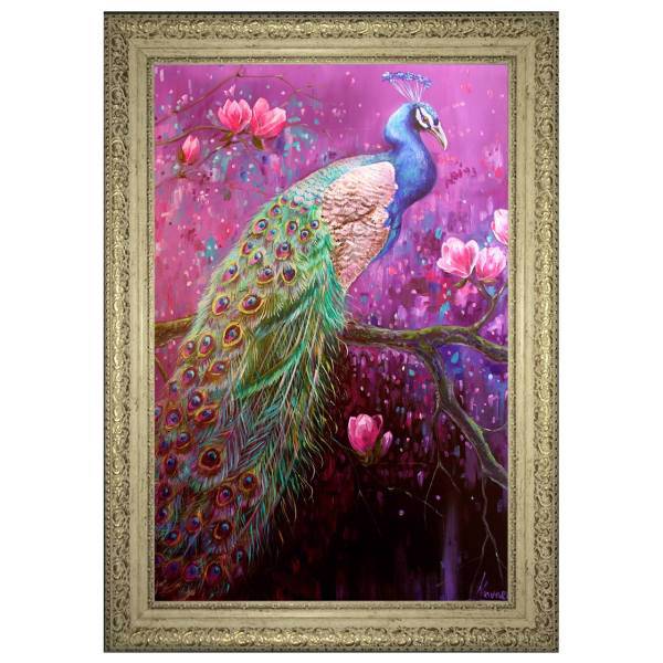 تابلو گالری هنری پیکاسو طرح طاووس