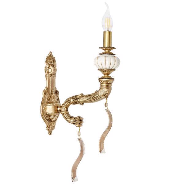 چراغ دیواری تک شعله چشمه نور کد C2907/1W، Cheshmeh Noor C29071W Wall Lamp