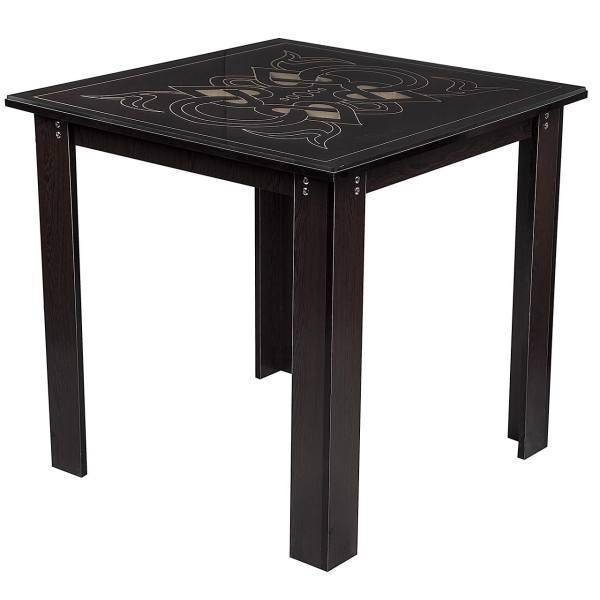 میز ناهار خوری صنایع چوب قائم کد K217 سایز 80 × 80، Sanaye Choob Ghaem K217MDF Dinning Room Table Size 80 x 80