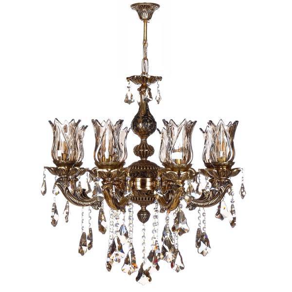 لوستر چشمه نور 8 شعله کد C2537، Cheshmeh Noor Eight Flames C2537 Chandelier