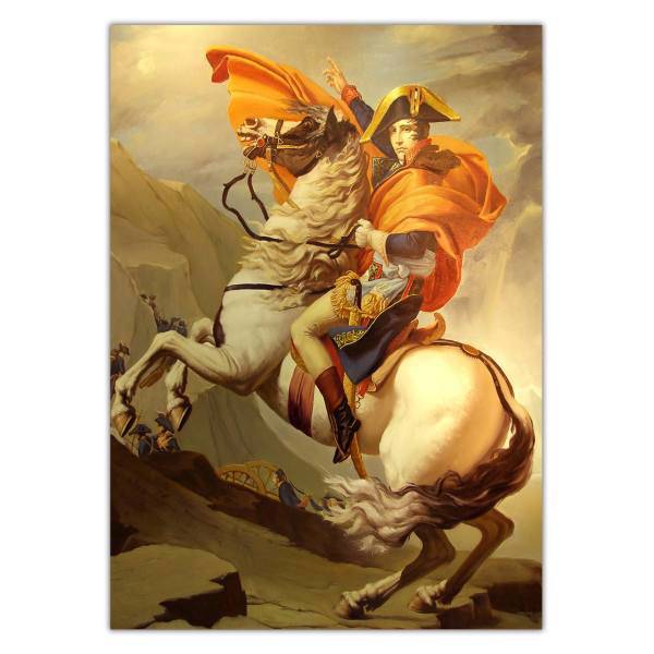 تابلوی ونسونی طرح Napoleon سایز 50x70، Wensoni Napoleon Chassis 50x70