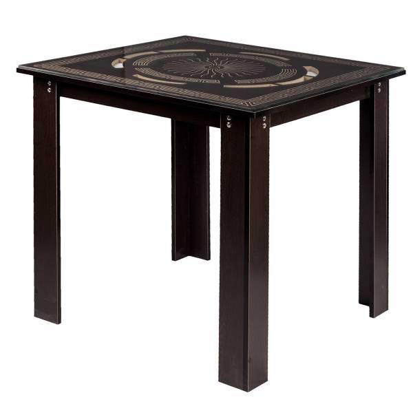 میز ناهار خوری صنایع چوب قائم کد K203 سایز 80 × 80، Sanaye Choob Ghaem K203MDF Dinning Room Table Size 80 x 80