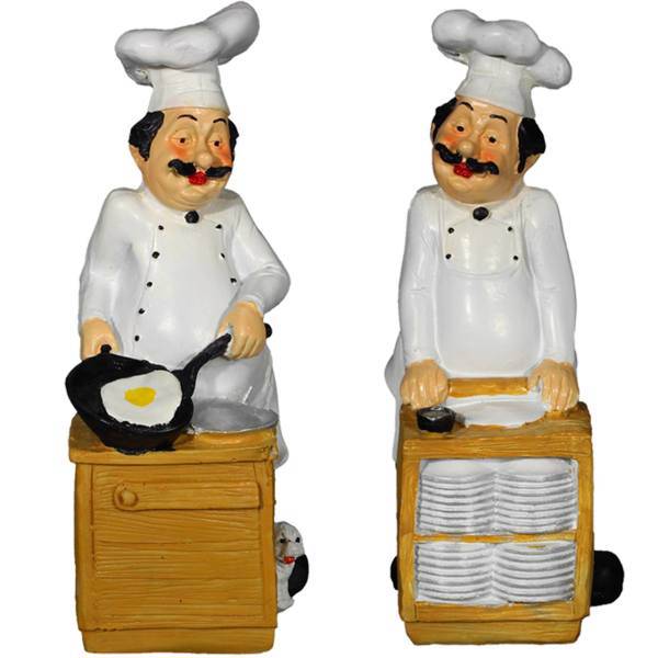 مجسمه آشپز کد AL-20020105 مجموعه دو عددی