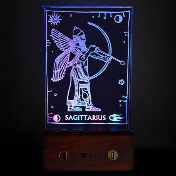 چراغ خواب پاورلایت مدل ماه تولد آذر