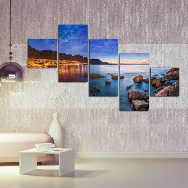 تابلو دیواری 5 تکه آریکان کد TA1203