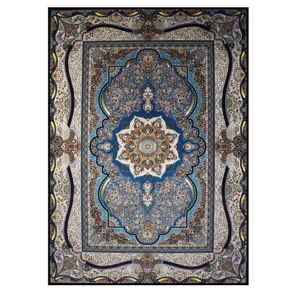 فرش ماشینی محتشم اترینا ابی کد0445
