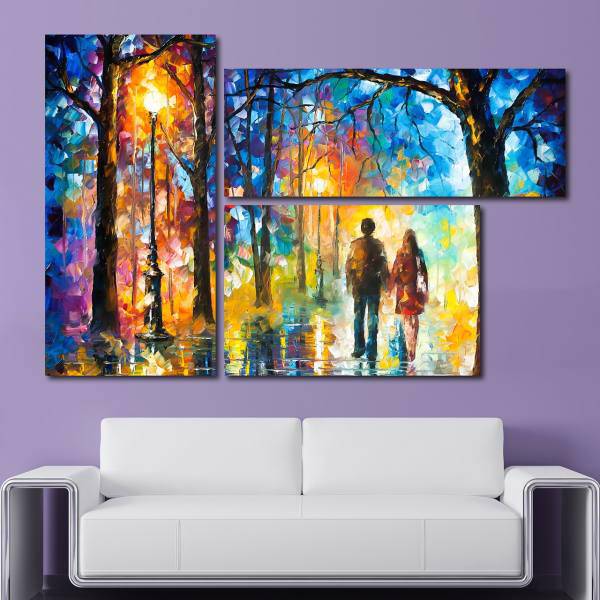 تابلو دیواری 3 تکه آریکان کد TA4605، Arikan TA4605 Tableau 3 Pcs