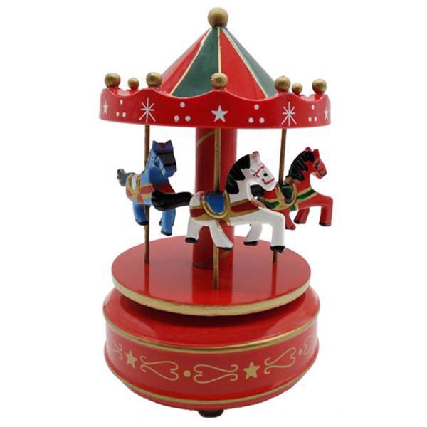 ماکت موزیکال کیدتونز طرح چرخ و فلک کد 6-KDT-048، Kidtunse Carousel KDT-048- 6 Musical Maquette