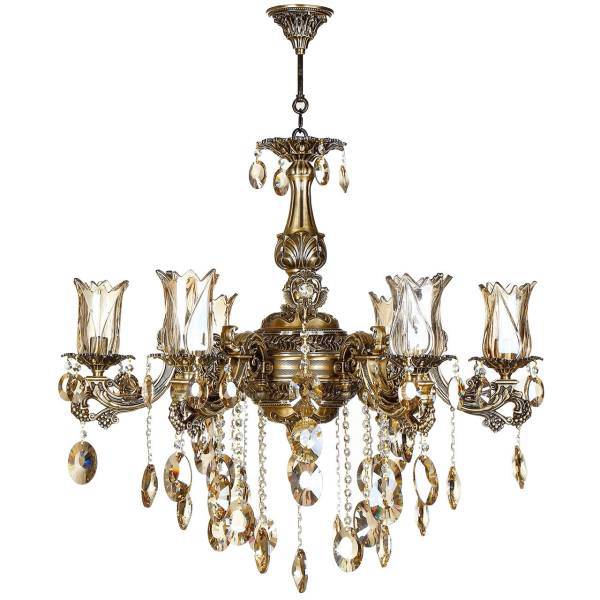 لوستر چشمه نور 6 شعله کد S3516، Cheshmeh Noor Six Branches S3516 Chandelier