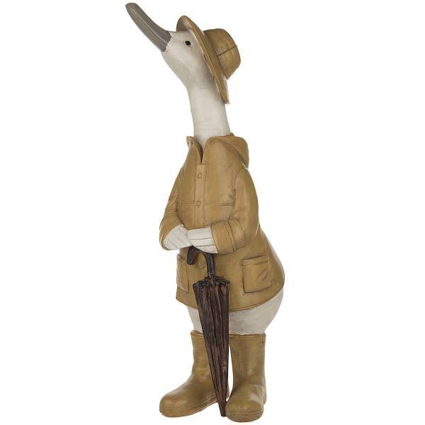 مجسمه ایتال دکور مدل Raincoat Duck 27117، Italdecor Raincoat Duck 27117 Statue