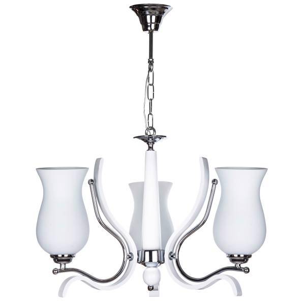 لوستر چشمه نور 3 شعله کد 828WT، Cheshmeh Noor Three Branches 828WT Chandelier