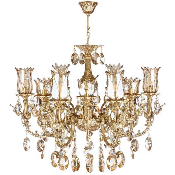 لوستر چشمه نور 12 شعله کد C2920/6_6، Cheshmeh Noor C2920/6_6 Twelve Flames Chandelier