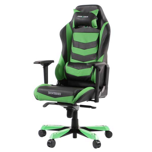 صندلی گیمینگ دی ایکس ریسر سری آیرون مدل OH/IS166/NE چرمی، Dxracer Iron Series OH/IS166/NE Leather Gaming Chair