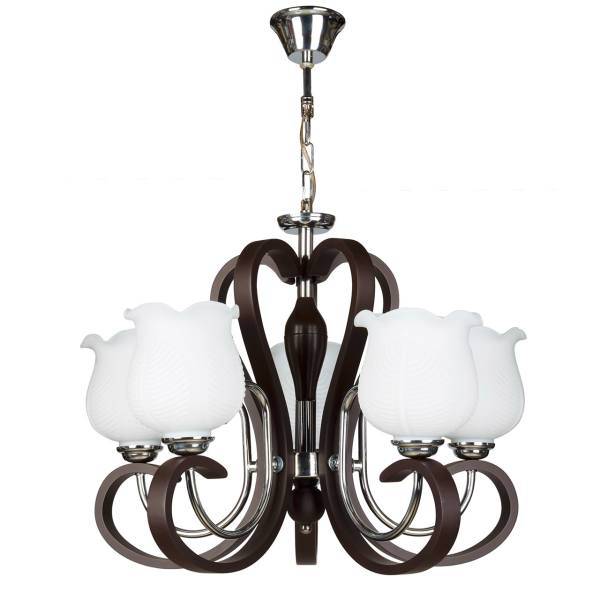 لوستر چشمه نور 5 شعله کد 829، Cheshmeh Noor Five Branches 829 Chandelier