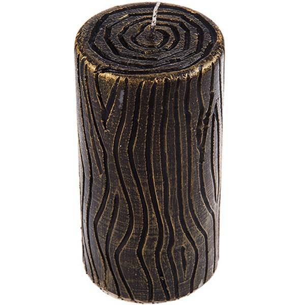 شمع دست ساز طرح چوب کد WO-1307، Wood WO-1307 Handmade Candle