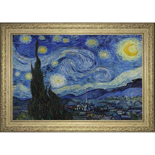 تابلو گالری هنری پیکاسو طرح شب پرستاره