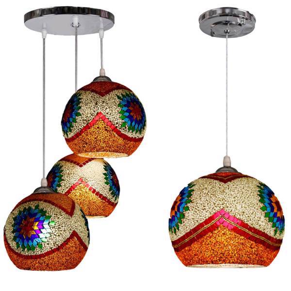 مجموعه چراغ آویز دیلایت کد DEL36-200/3-250، Delight DEL36-200/3-250 Hanging Lamp Set