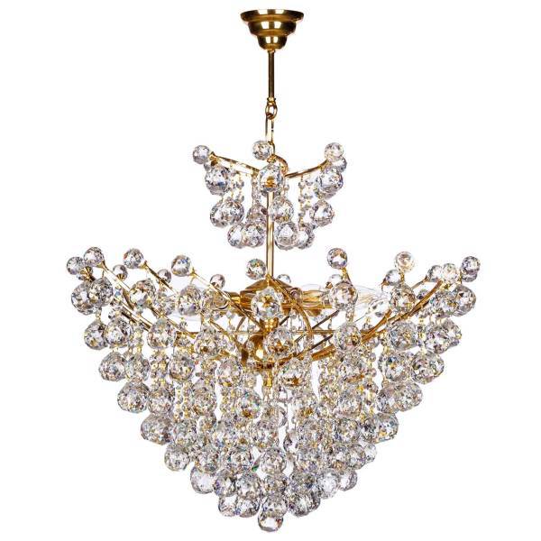 لوستر چشمه نور 12 شعله کد 2643/70، Cheshmeh Noor 2643/70 Twelve Flames Chandelier