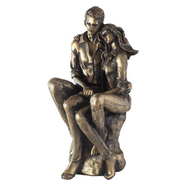 مجسمه زوج نشسته کد AL-20020173