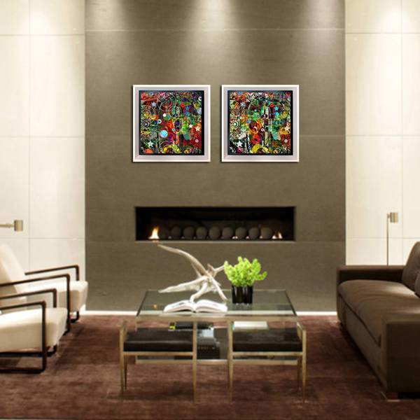 تابلو نگارین گالری کد P-30.30-15