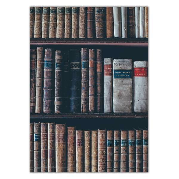 تابلو شاسی ونسونی طرح Darcys Library سایز 30x40 سانتی متر، Wensoni Darcys Library Chassis 40 x 30