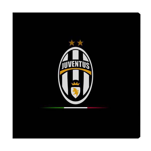 تابلو شاسی عرش مدل AS144 طرح Juventus سایز 20x20 سانتی متر