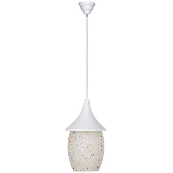 چراغ آویز چشمه نور تک شعله کد G552/1H-WT، Cheshmeh Noor G552/1H-WT One Flame Hanging Lamp