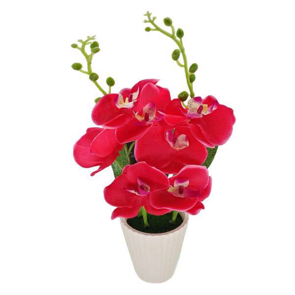 گلدان به همراه گل مصنوعی کیدتونز کد KGG-013-3، Kidtunes KGG-013-3 Flower And Pot