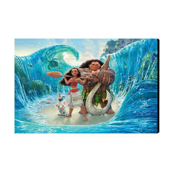 تابلو شاسی عرش مدل AS223 طرح Moana سایز 20x30 سانتی متر