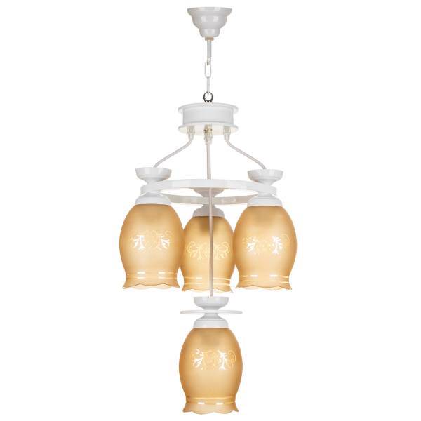 چراغ آویز چشمه نور 4 شعله کدG559/3_1WT، Cheshmeh Noor G559/3_1WT Four Flames Hanging Lamp