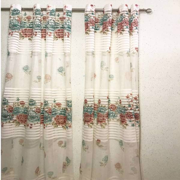 مجموعه دوعددی پرده لیاتکس مدل H605، Liatex H605 Curtain Pack Of 2