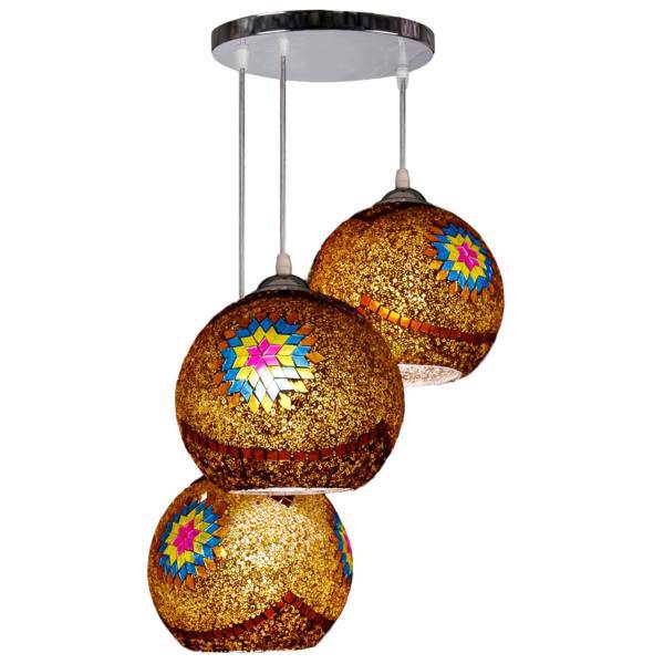 چراغ آویز دیلایت 3 شعله کد DEL22-200-3، Delight DEL22-200-3 Three Branch Hanging Lamp