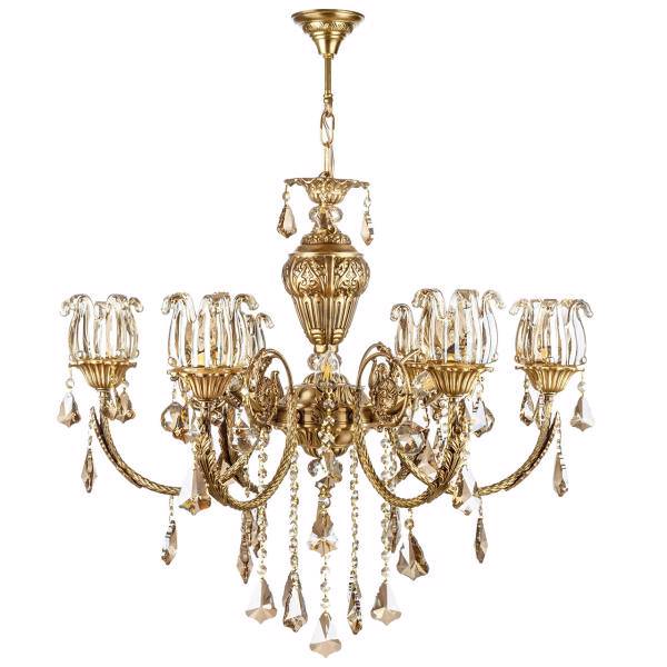 لوستر چشمه نور 6 شعله کد C2783/6-A، Cheshmeh Noor C2783/6-A Six Flames Chandelier