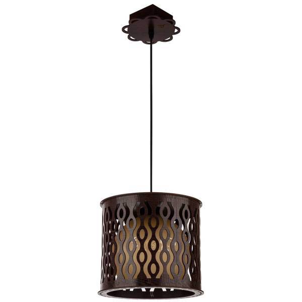 چراغ آویز چشمه نور تک شعله کد D3406/1H-BR، Cheshmeh Noor D3406/1H-BR One Flame Hanging Lamp