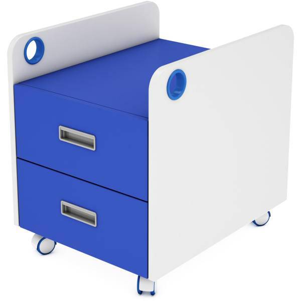 فایل کشویی محیط آرا مدل Venica 6827N-0103، Mohitara Venica 6827N-0103 Wheeled Drawer Filing Cabinet