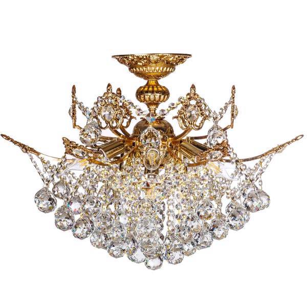 لوستر سقفی چشمه نور 9 شعله کد 2647/6، Cheshmeh Noor 2647/6 Nine Flames Ceiling Chandelier