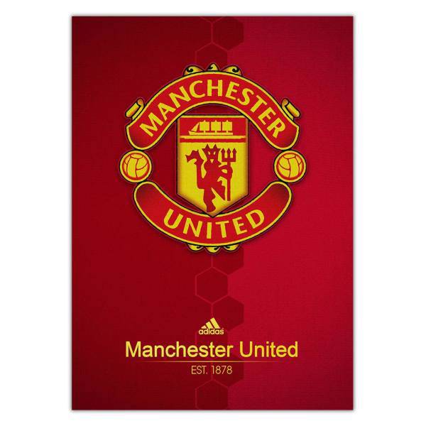 تابلوی ونسونی طرح Manchester United 2016 سایز 50x70، Wensoni Manchester United 2016 Chassis 50x70