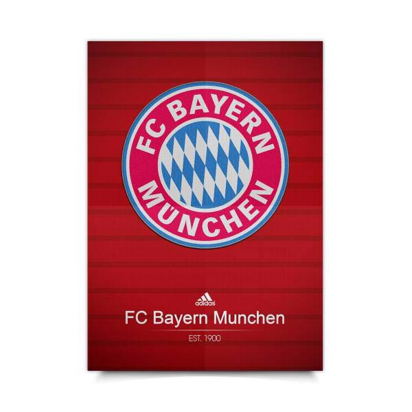 پوستر ونسونی طرح Bayern Munchen 2016 سایز 50x70، Wensoni Bayern Munchen 2016 Poster 50x70