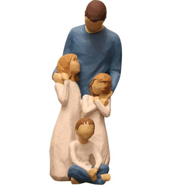 مجسمه امین کامپوزیت مدل Family Grouping کد531 بسته دوعددی، Amin Composite Family Grouping531 Statue Pack Of 2