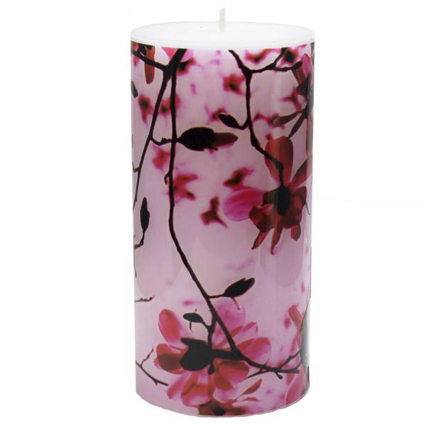 شمع مدل Flower Pillar